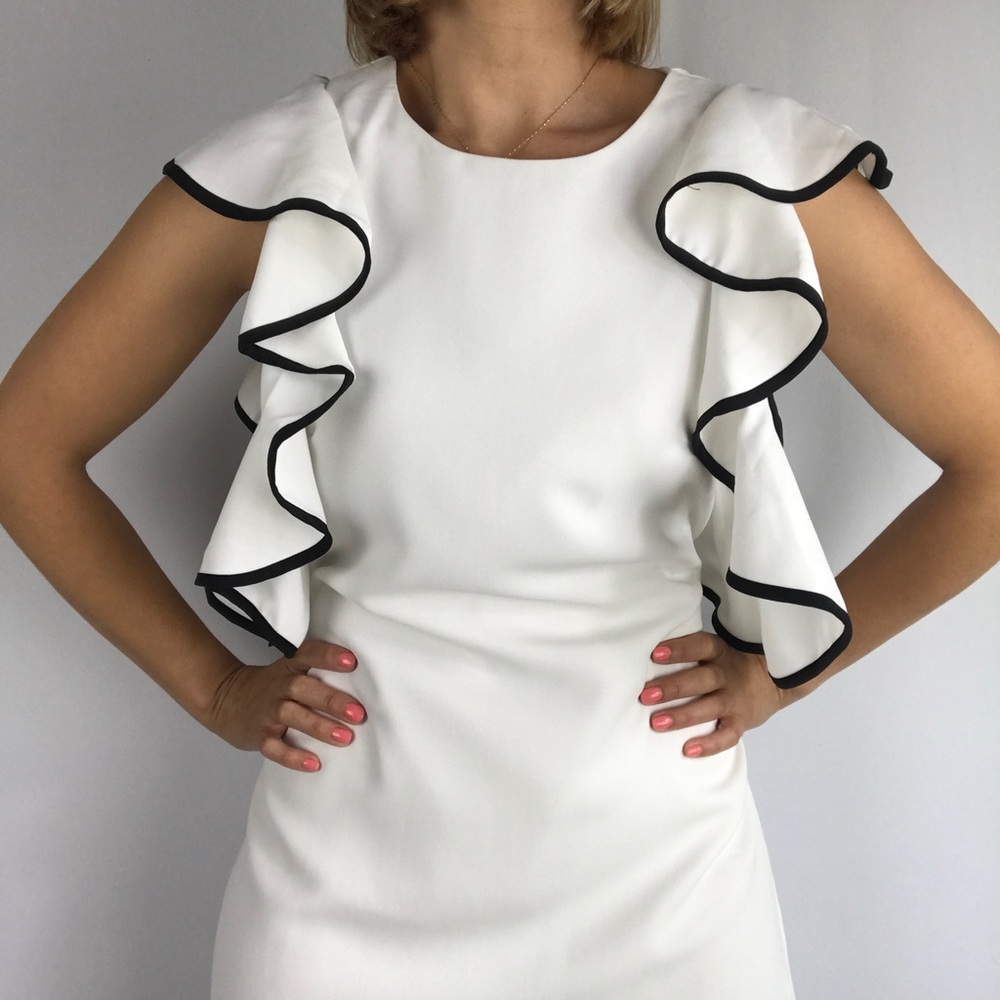DO+BE NWT white & black dress s - Picture 3 of 8